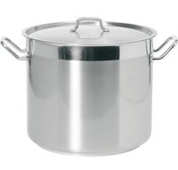 Hendi Profi Line kookpan 24 liter RVS inclusief deksel
