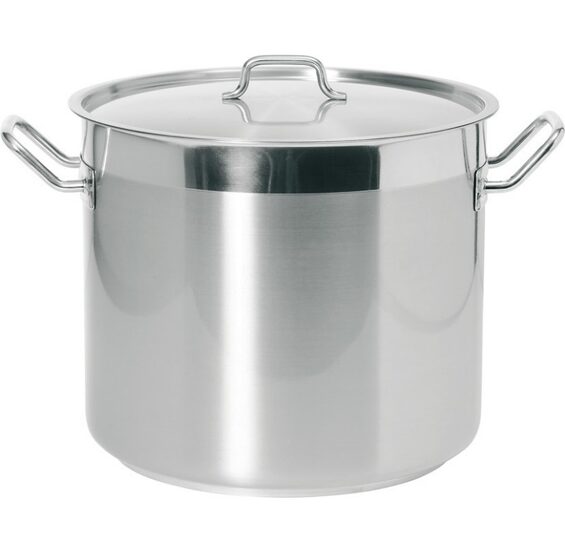 Hendi Profi Line kookpan 24 liter RVS inclusief deksel