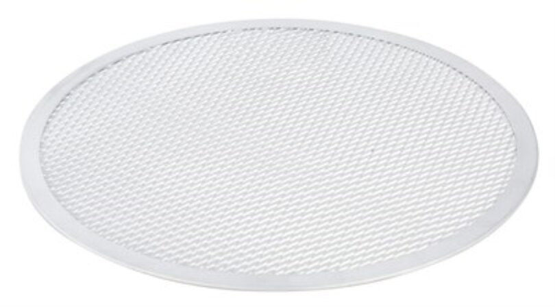 Pizzaplaat of screen, Ø 45 cm, aluminium